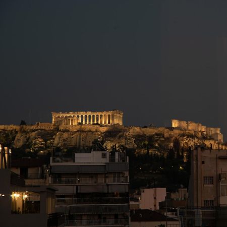 아테네 Stunning Acropolis View - 500M Metro - At Historical Center 아파트 외부 사진