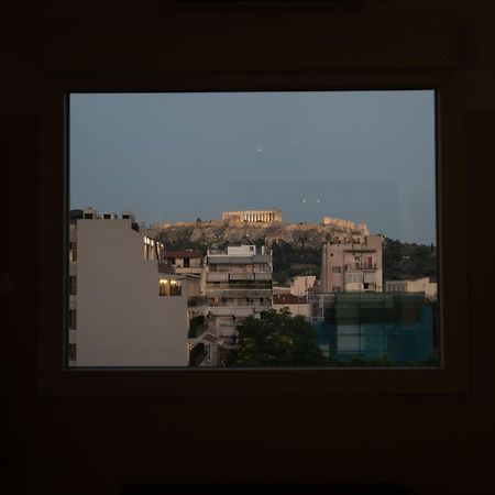 아테네 Stunning Acropolis View - 500M Metro - At Historical Center 아파트 외부 사진